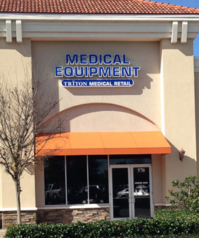 Stop by Triton Medical Retail store in Lady Lake, Florida